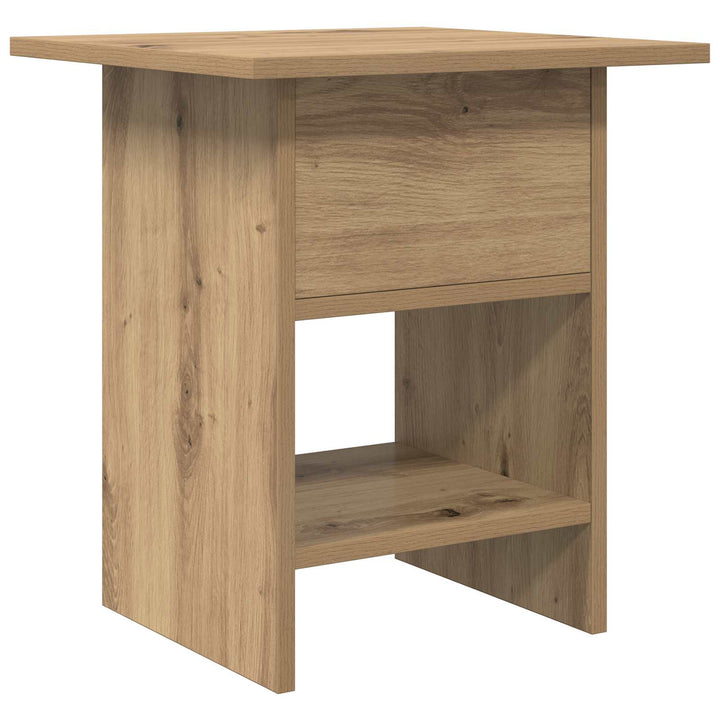Sengebord 2 pcs Artisan Egetræ 41 x 40 x 45 cm Konstrueret træ