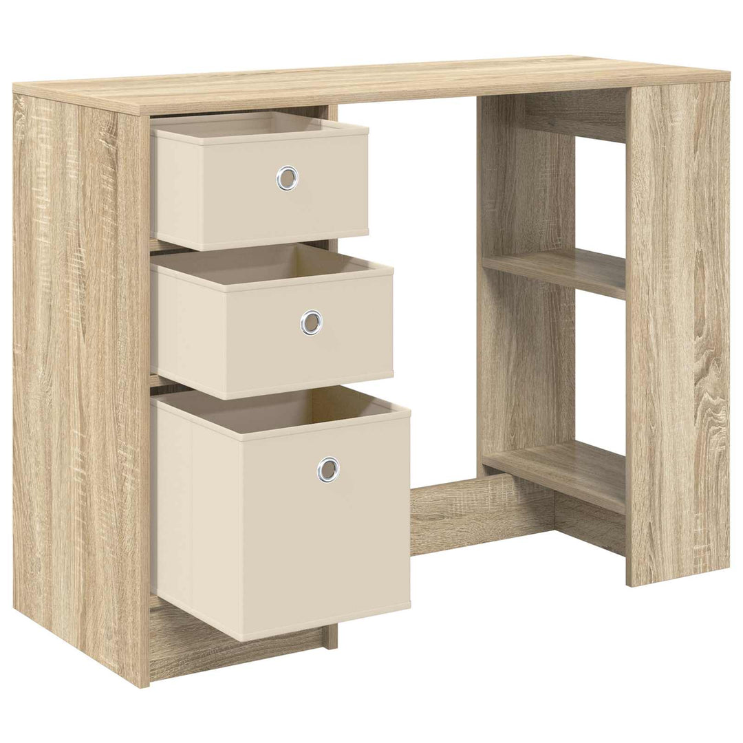 Bord med skuffe Sonoma eg 100 x 40 x 75 cm Konstrueret træ
