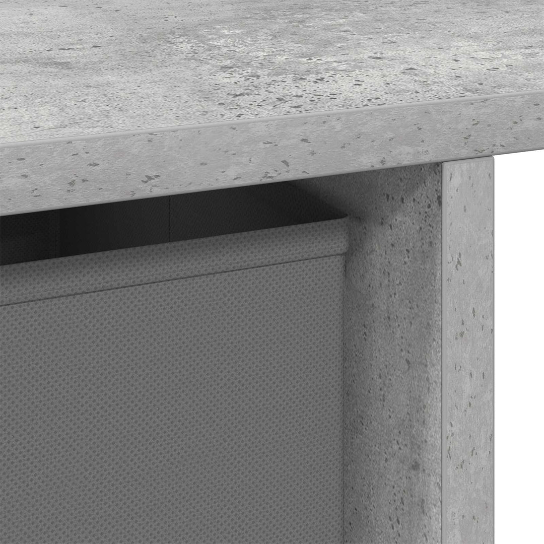 Bord Beton Grå 100 x 40 x 75 cm Konstrueret træ