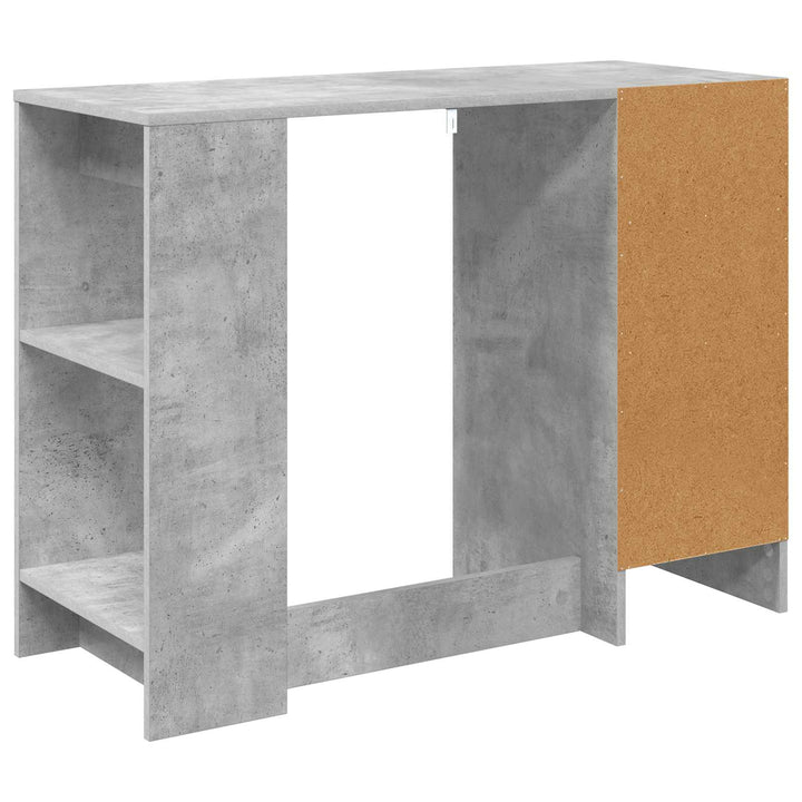 Bord med skuffe Beton Grå 100 x 40 x 75 cm Konstrueret træ