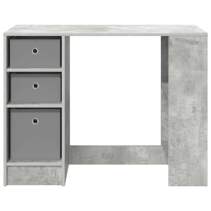 Bord Beton Grå 100 x 40 x 75 cm Konstrueret træ