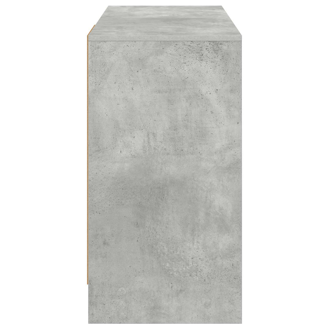 Bord med skuffe Beton Grå 100 x 40 x 75 cm Konstrueret træ