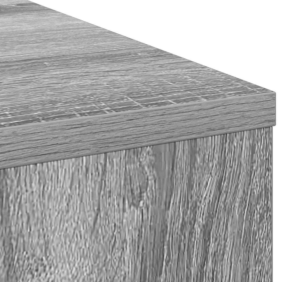 Bord med skuffe Grå Sonoma 100 x 40 x 75 cm Konstrueret træ