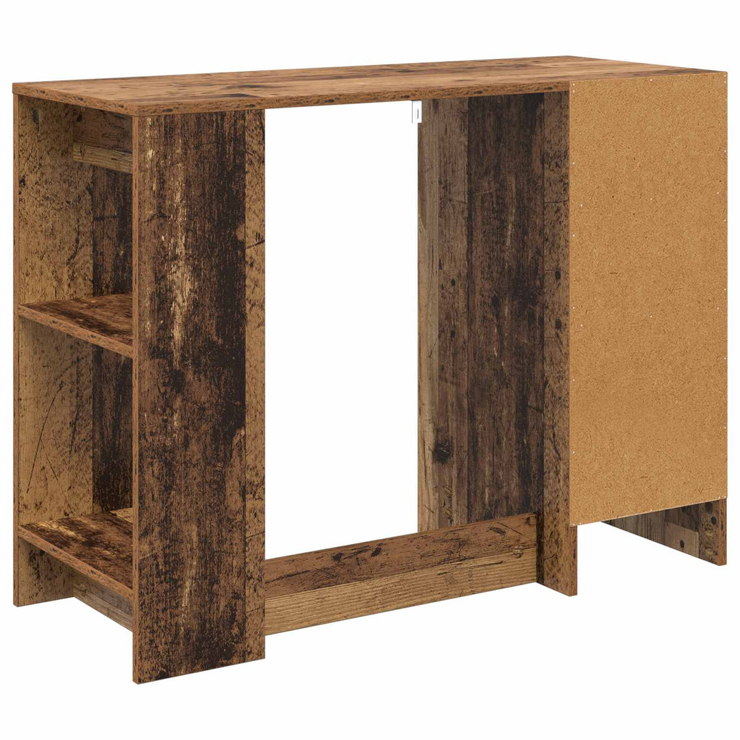 Bord med skuffe Gammelt træ 100 x 40 x 75 cm Konstrueret træ