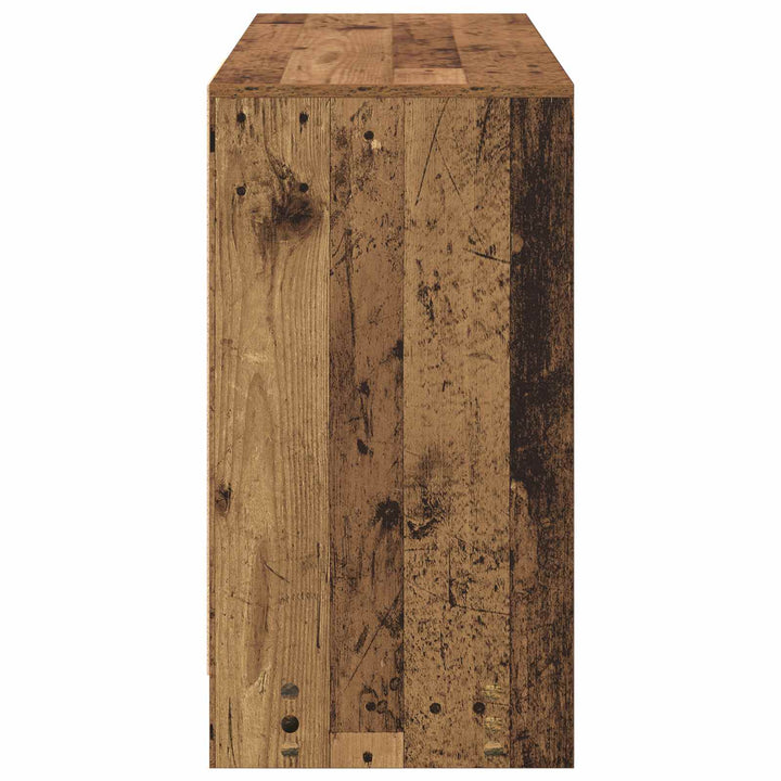 Bord med skuffe Gammelt træ 100 x 40 x 75 cm Konstrueret træ