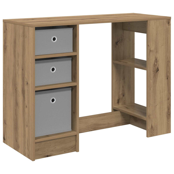 Bord med skuffe Artisan Egetræ 100 x 40 x 75 cm Konstrueret træ