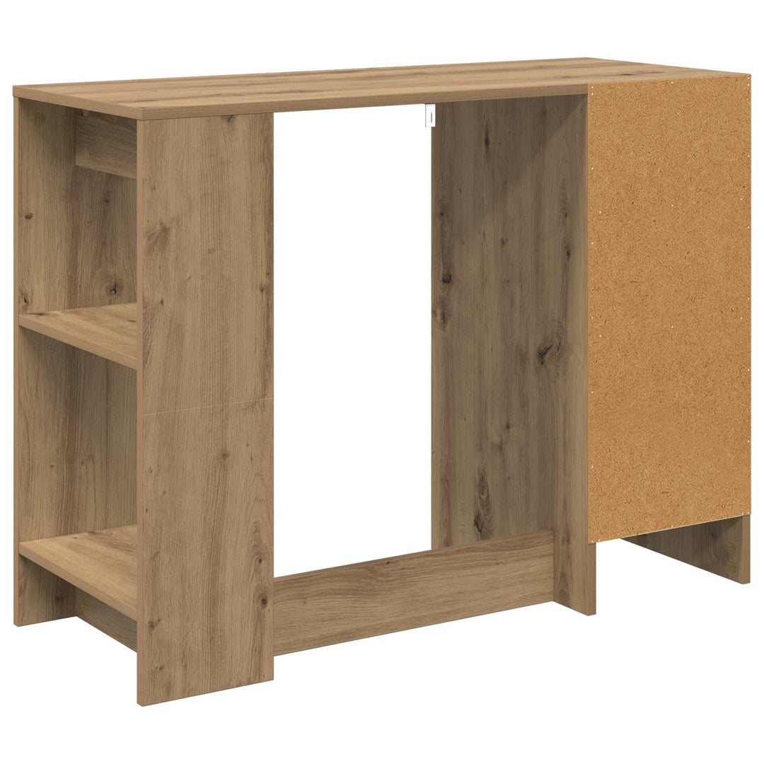 Bord med skuffe Artisan Egetræ 100 x 40 x 75 cm Konstrueret træ