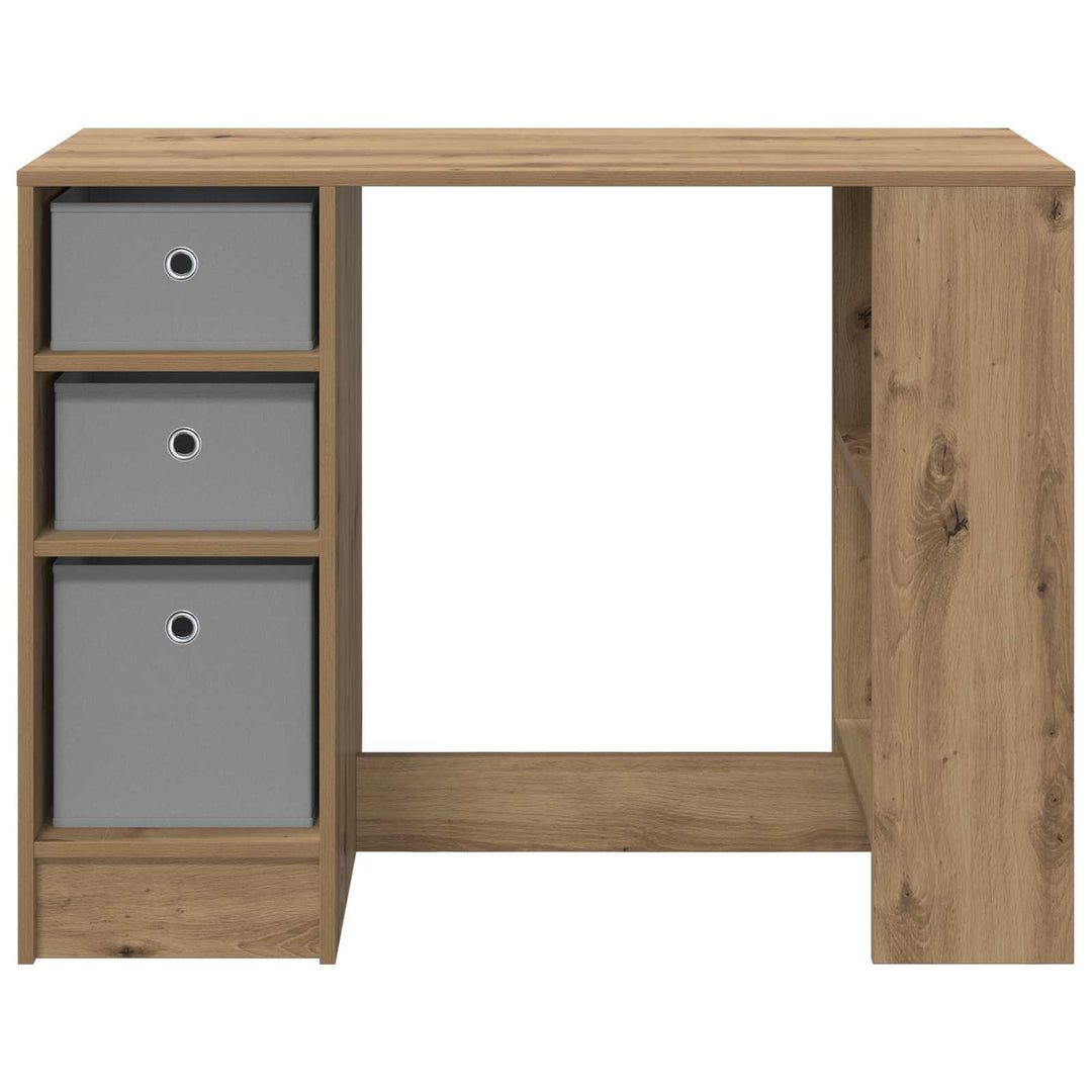 Bord med skuffe Artisan Egetræ 100 x 40 x 75 cm Konstrueret træ