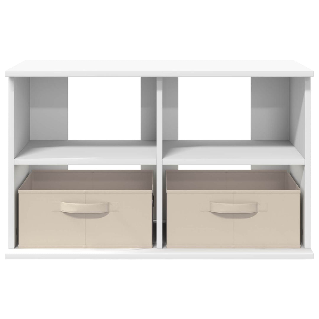 TV stand med skuffe Hvid 79 x 40 x 48 cm
