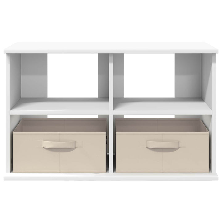 TV stand med skuffe Hvid 79 x 40 x 48 cm
