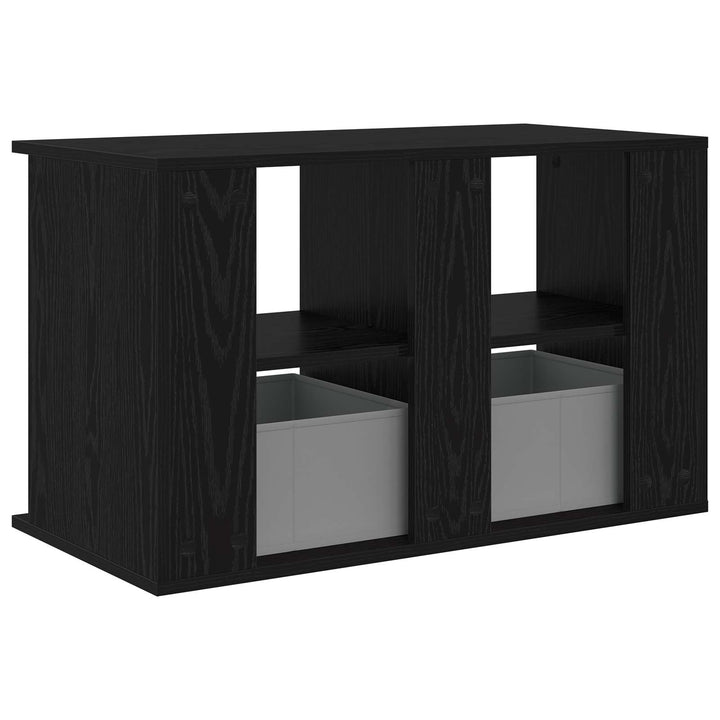 TV stand med skuffe Sort eg 79 x 40 x 48 cm