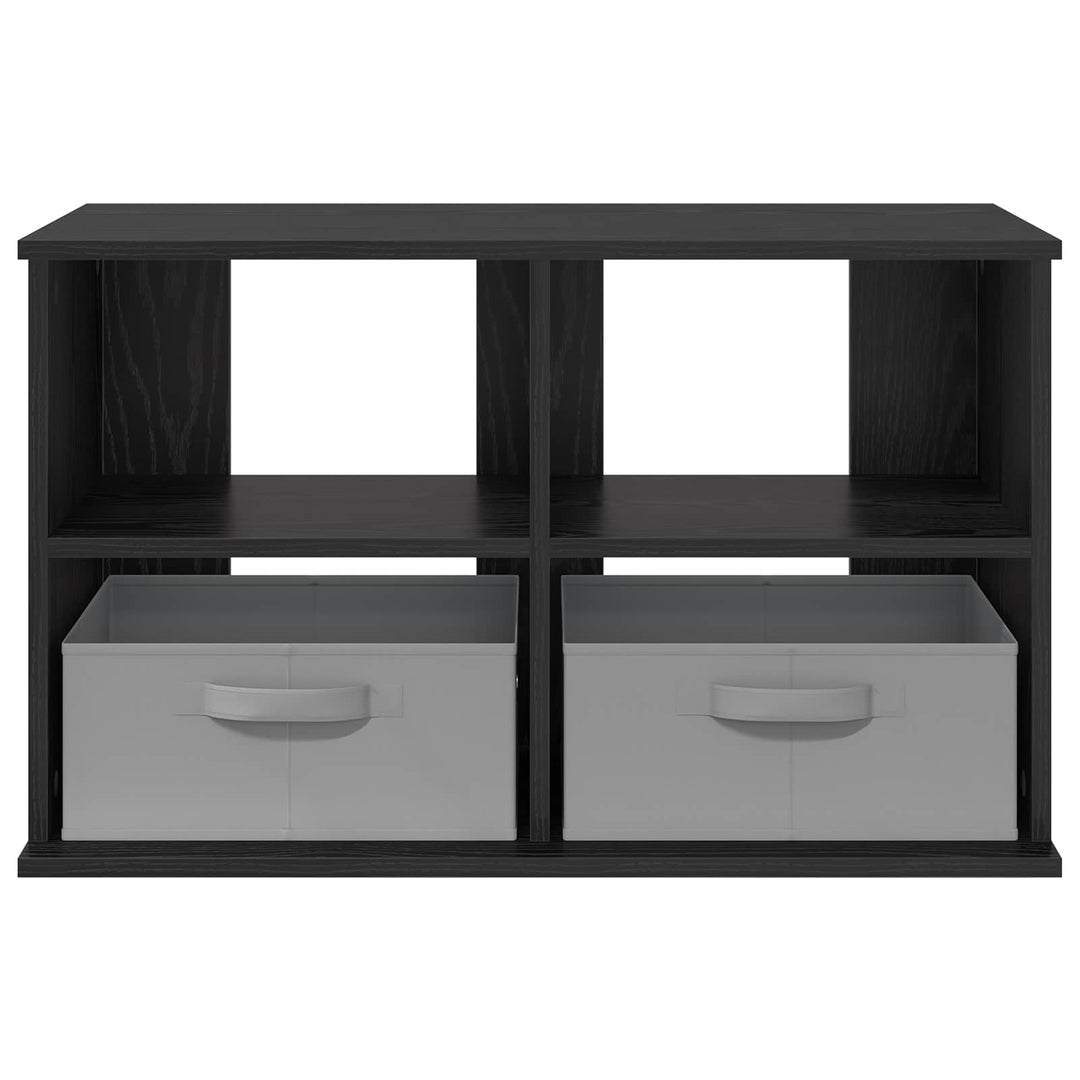 TV stand med skuffe Sort eg 79 x 40 x 48 cm