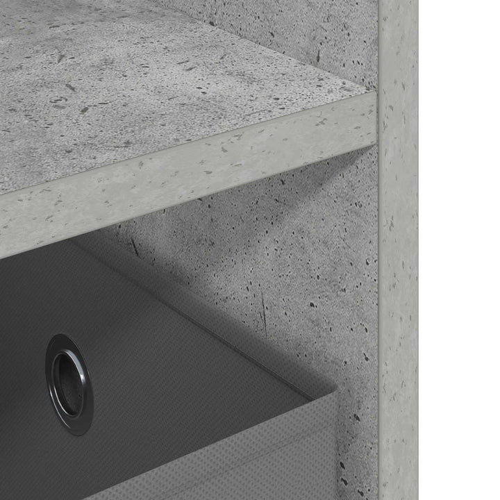 TV stand med skuffe Beton Grå 79 x 40 x 48 cm