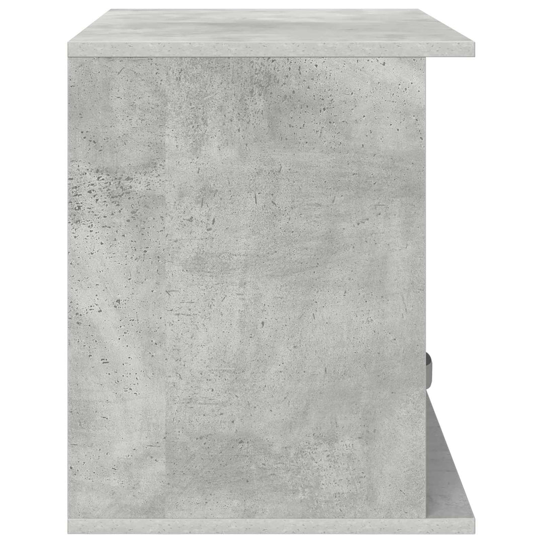 TV stand med skuffe Beton Grå 79 x 40 x 48 cm
