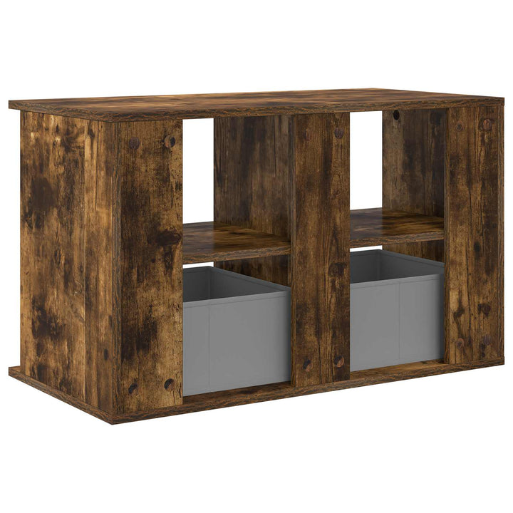 TV stand med skuffe Røget eg 79 x 40 x 48 cm