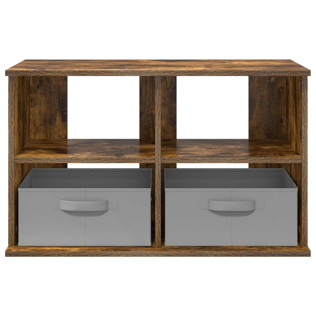 TV stand med skuffe Røget eg 79 x 40 x 48 cm