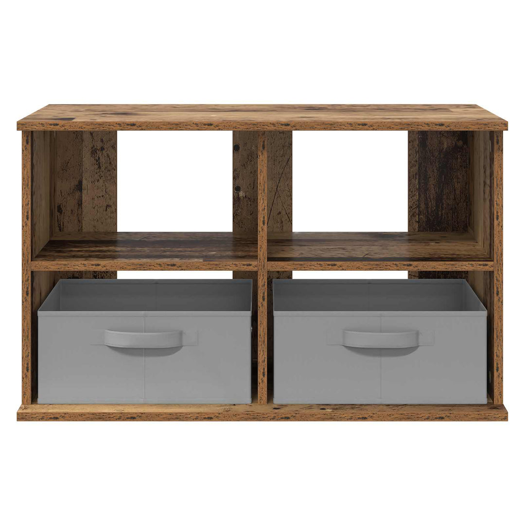TV stand med skuffe Gammelt træ 79 x 40 x 48 cm