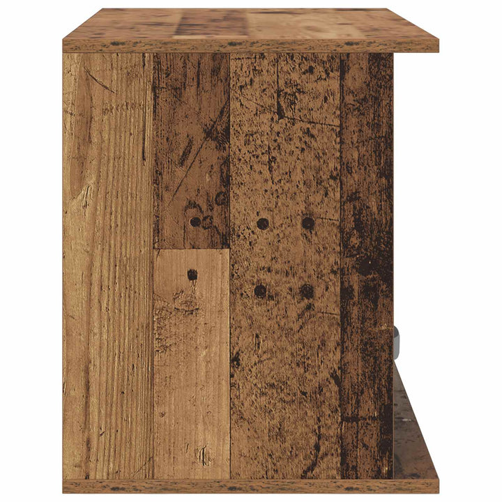 TV stand med skuffe Gammelt træ 79 x 40 x 48 cm