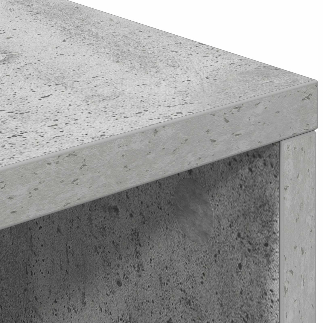 Sideboard Betongrå 60 x 33,5 x 84 cm
