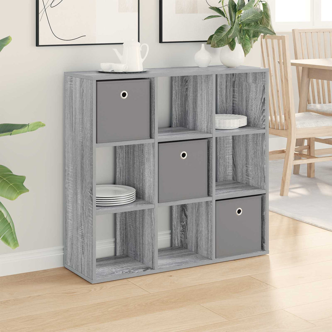 Sideboard Grå Sonoma 88,5 x 29 x 84,5 cm