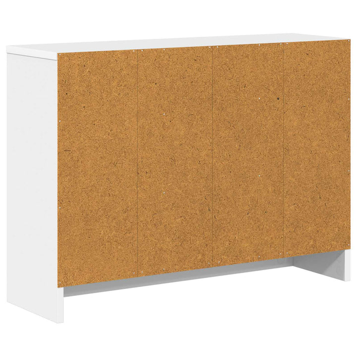 Sideboard med skuffe Hvid 73,5 x 22,5 x 53,5 cm