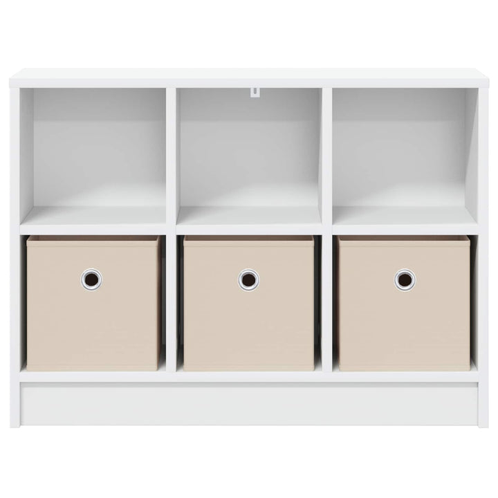 Sideboard med skuffe Hvid 73,5 x 22,5 x 53,5 cm