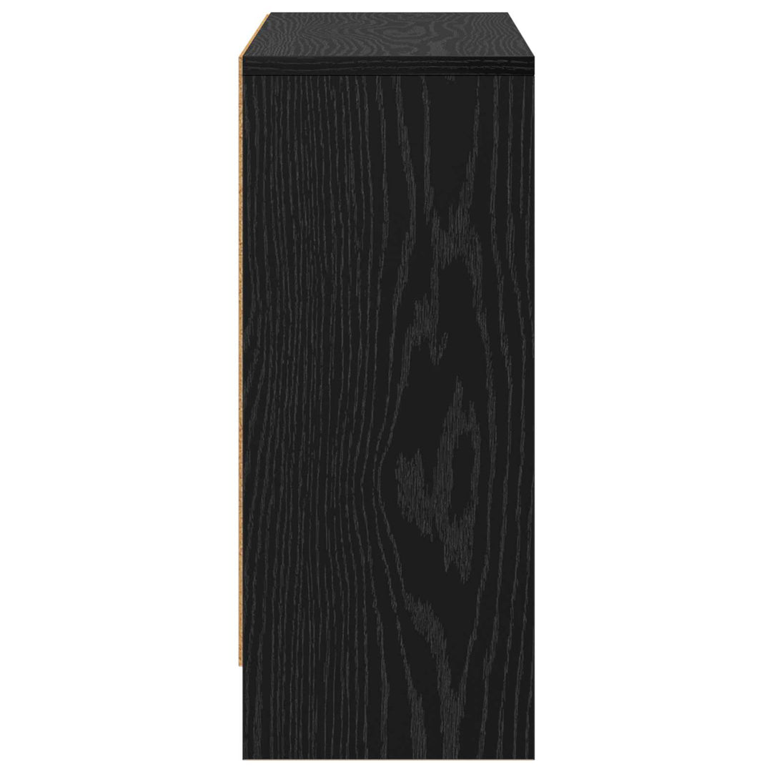 Sideboard Sort eg 73,5 x 22,5 x 53,5 cm