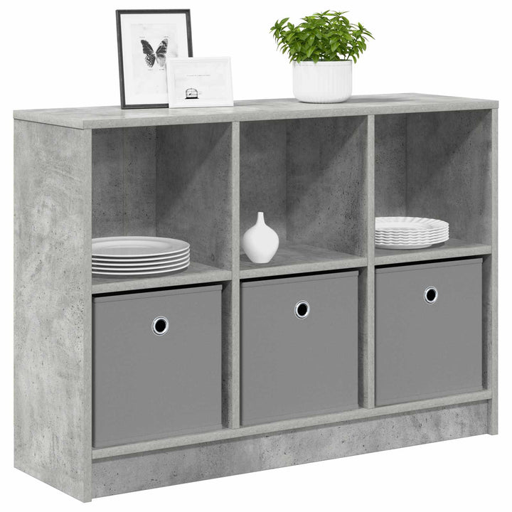 Sideboard Beton Grå 88,5 x 27,5 x 63,5 cm