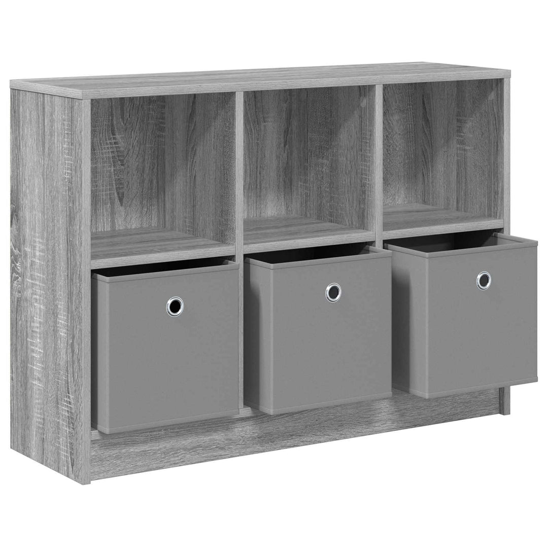 Sideboard med skuffe Grå Sonoma 88,5 x 27,5 x 63,5 cm