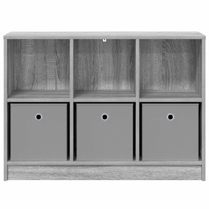 Sideboard med skuffe Grå Sonoma 88,5 x 27,5 x 63,5 cm