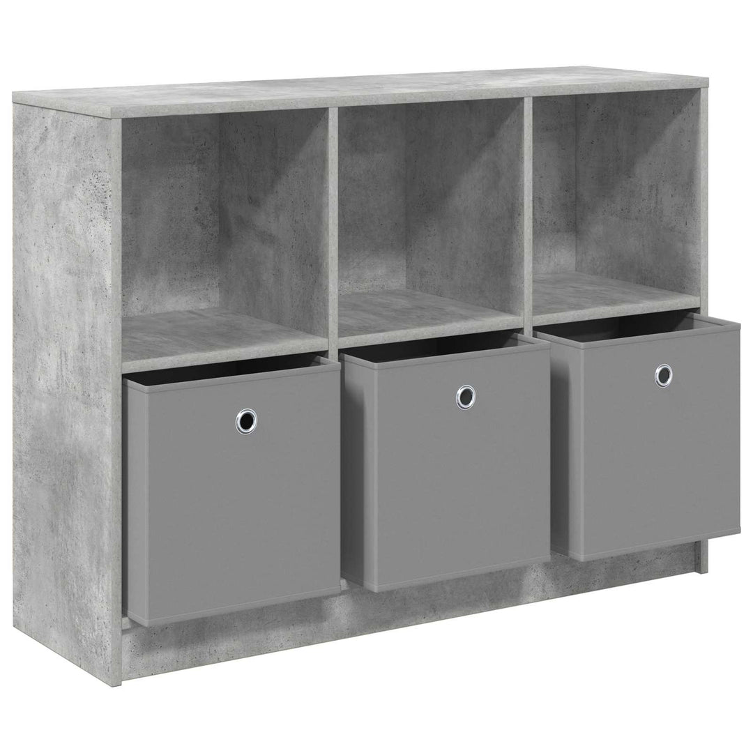 Sideboard med skuffe Beton Grå 102 x 32 x 73,5 cm