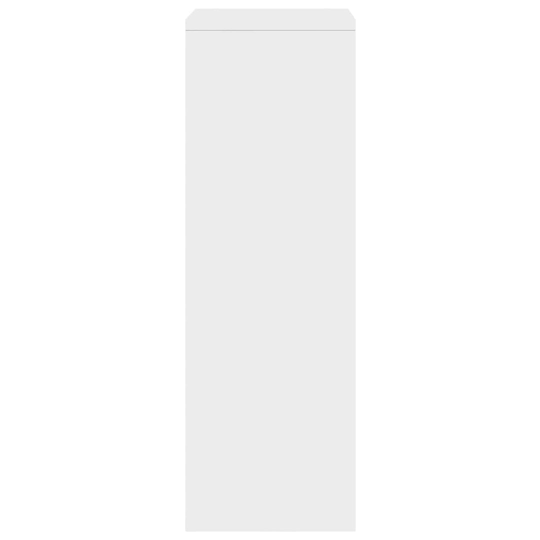 Sideboard med skuffe Hvid 25,5 x 22 x 69,5 cm