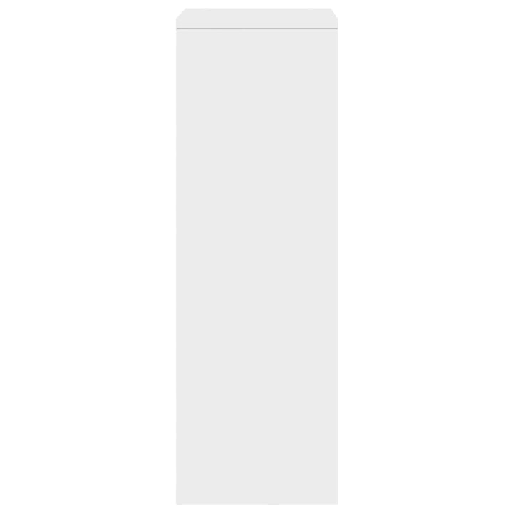 Sideboard med skuffe Hvid 25,5 x 22 x 69,5 cm