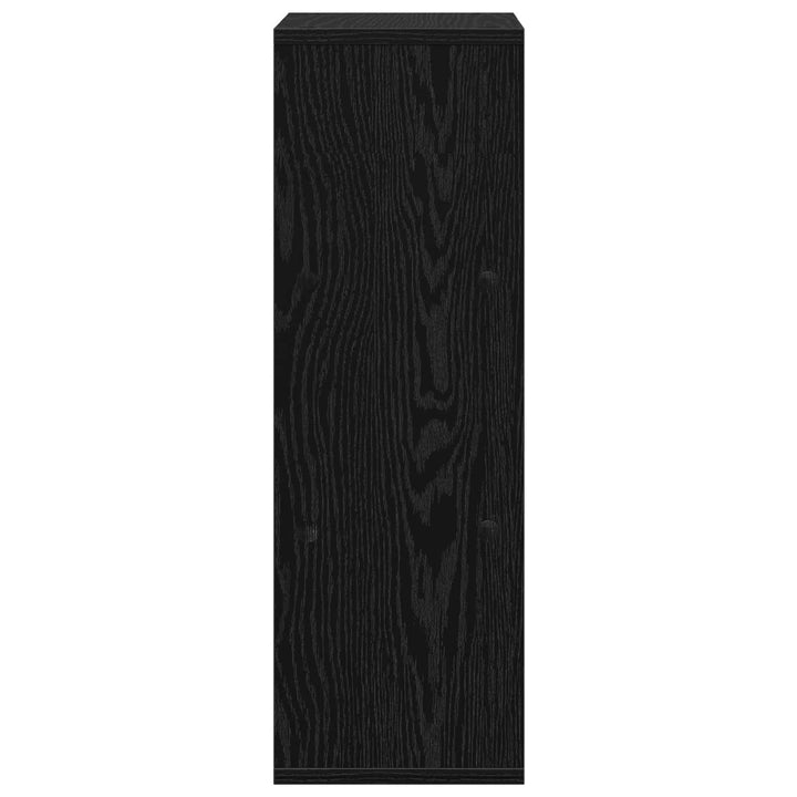 Sideboard med skuffe Sort eg 25,5 x 22 x 69,5 cm