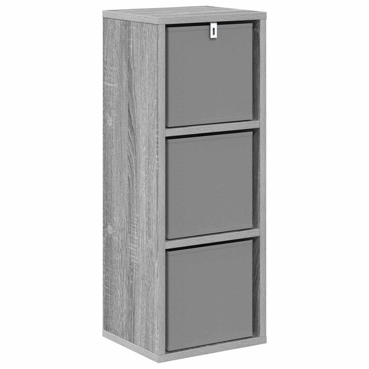 Sideboard med skuffe Grå Sonoma 25,5 x 22 x 69,5 cm