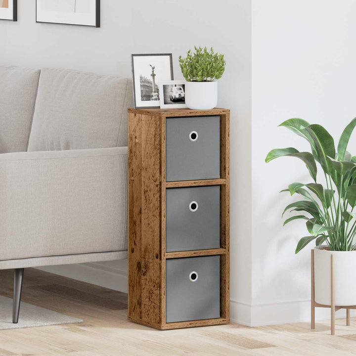 Sideboard med skuffe Gammelt træ 25,5 x 22 x 69,5 cm