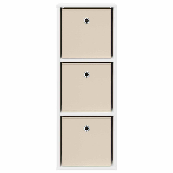 Sideboard med skuffe Hvid 30,5 x 27 x 84,5 cm