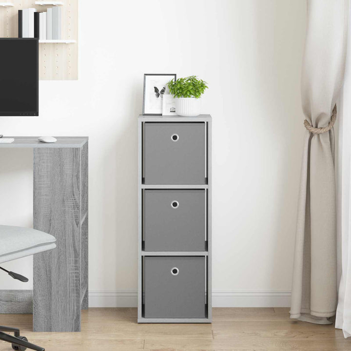 Sideboard med skuffe Beton Grå 30,5 x 27 x 84,5 cm