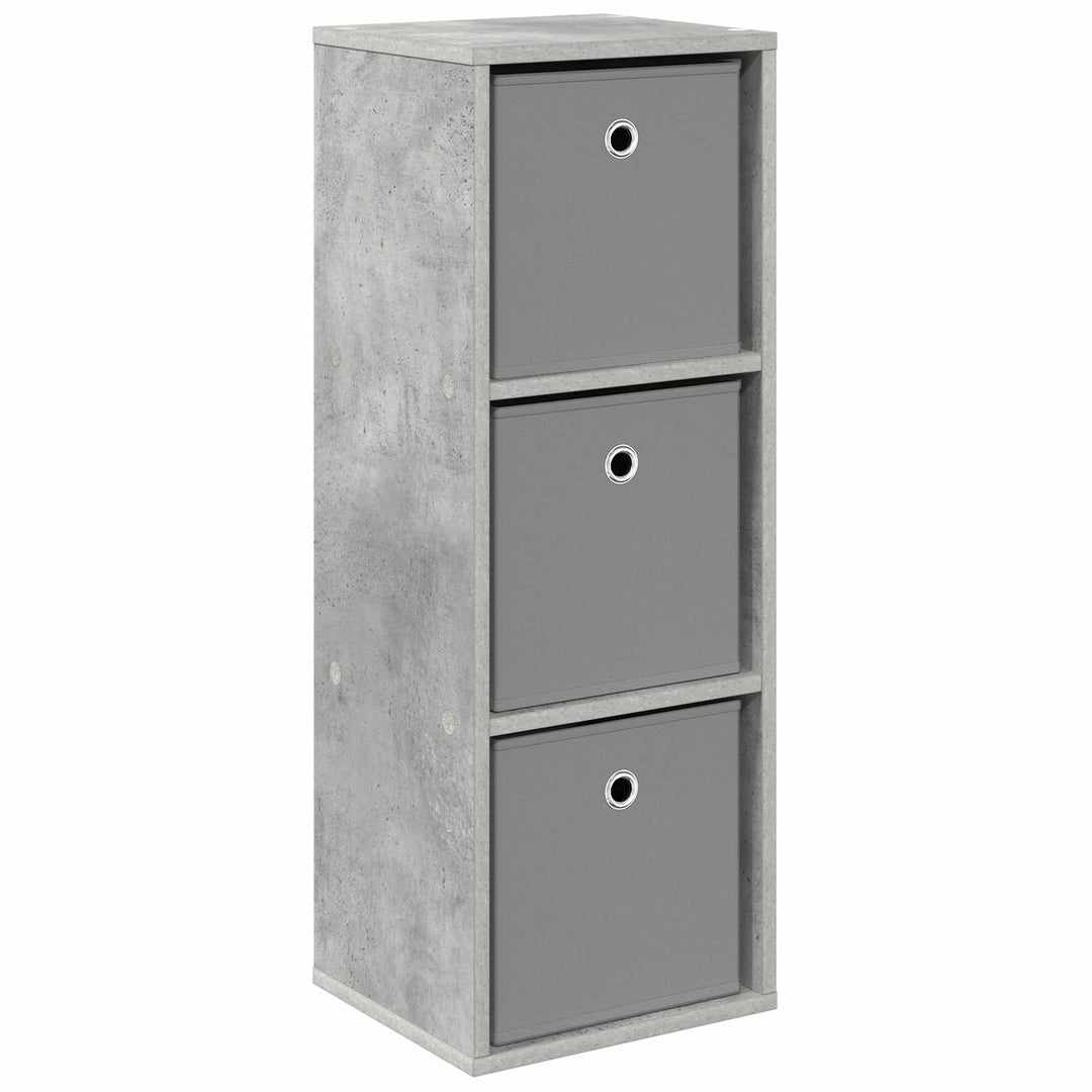 Sideboard med skuffe Beton Grå 30,5 x 27 x 84,5 cm