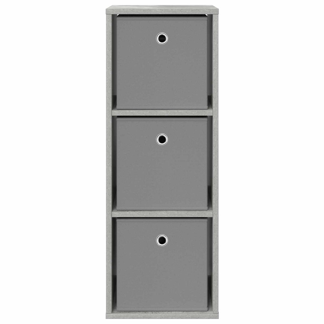 Sideboard med skuffe Beton Grå 30,5 x 27 x 84,5 cm