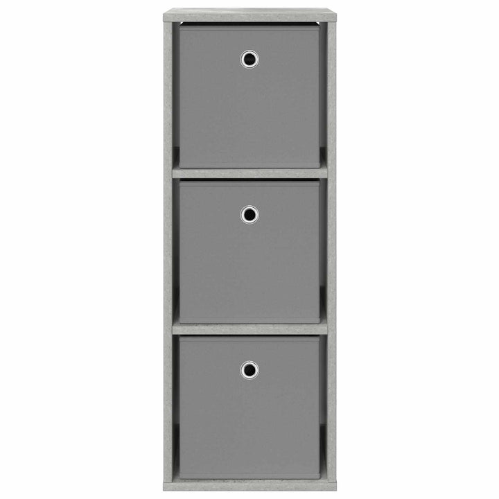 Sideboard med skuffe Beton Grå 30,5 x 27 x 84,5 cm