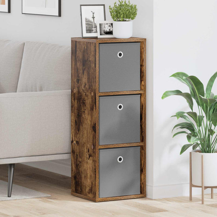 Sideboard med skuffe Røget eg 30,5 x 27 x 84,5 cm