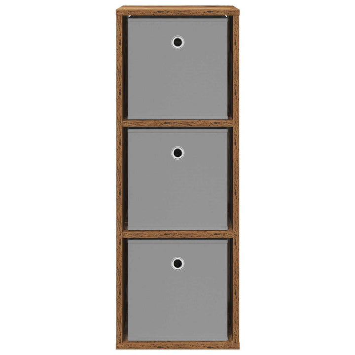 Sideboard med skuffe Gammelt træ 30,5 x 27 x 84,5 cm