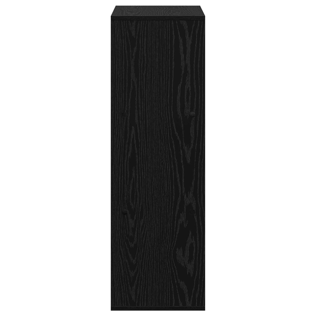 Sideboard med skuffe Sort eg 35 x 32 x 99,5 cm