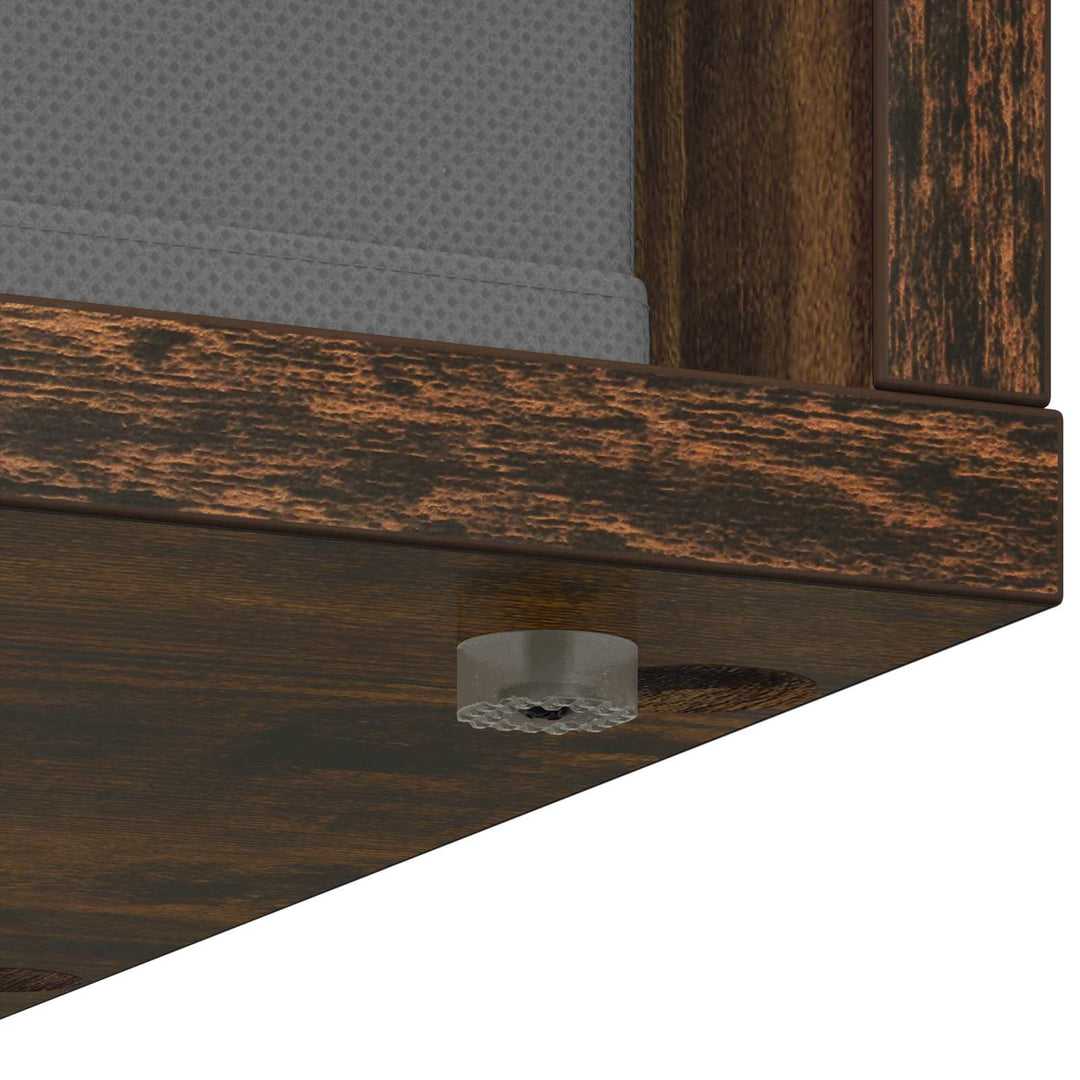 Sideboard med skuffe Røget eg 35 x 32 x 99,5 cm