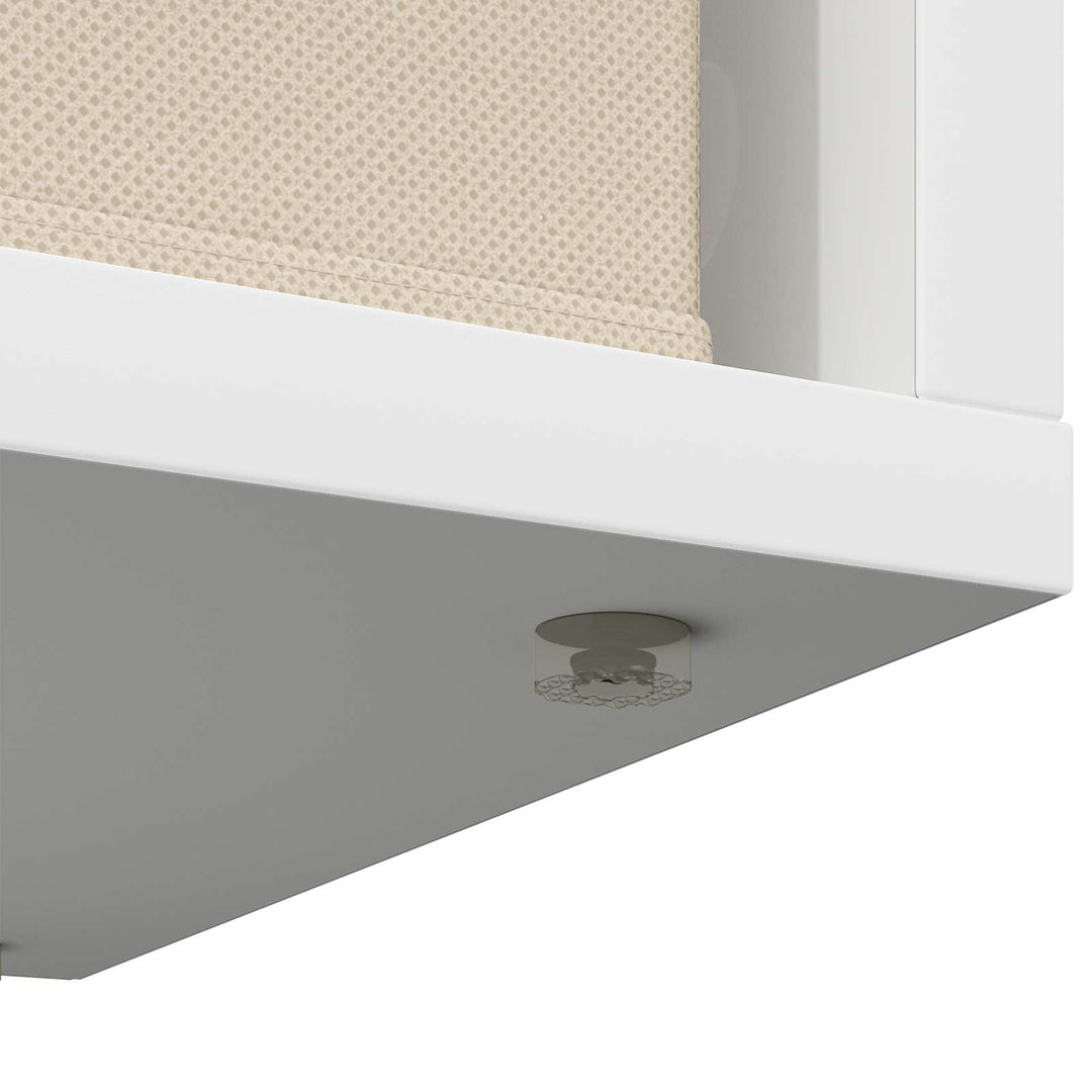 Lavbord med skuffe Hvid 72 x 22,5 x 38 cm