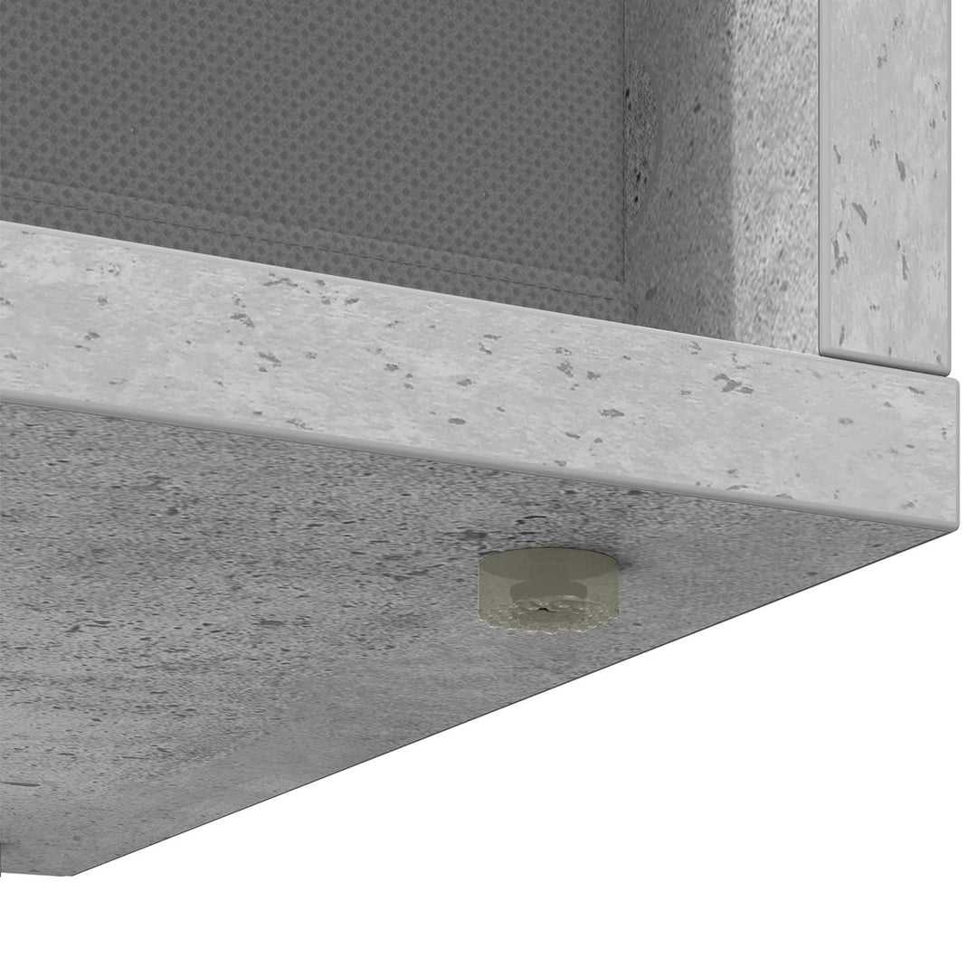 Lavbord med skuffe Beton Grå 72 x 22,5 x 38 cm