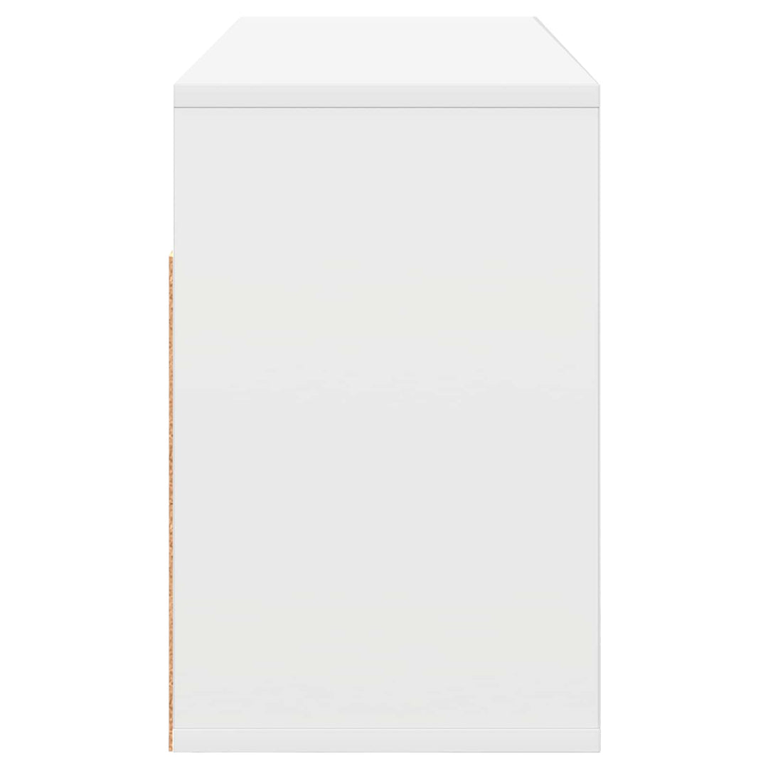Lavbord med skuffe Hvid 87 x 27,5 x 43 cm