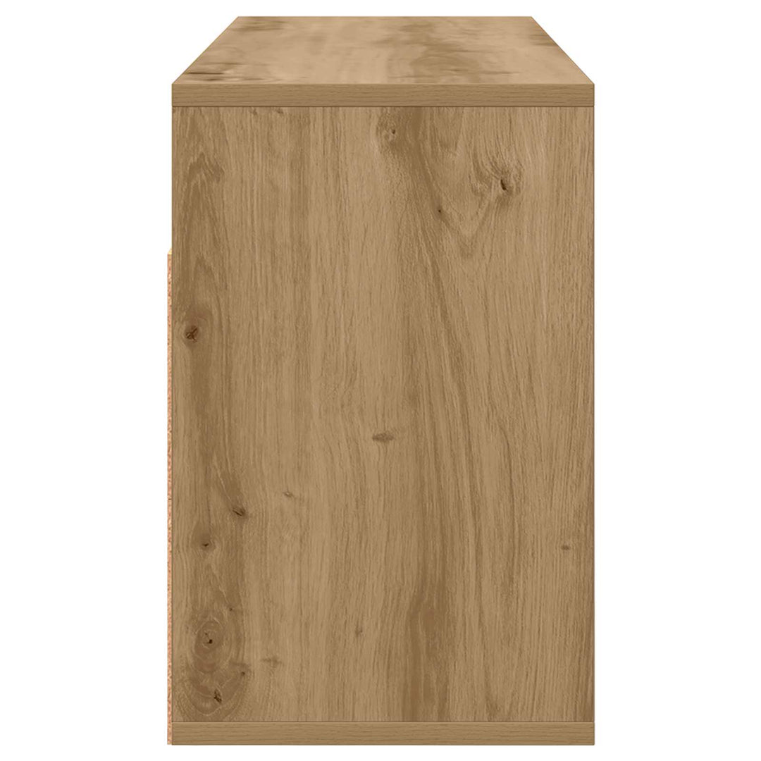 Lavbord med skuffe Artisan Egetræ 87 x 27,5 x 43 cm