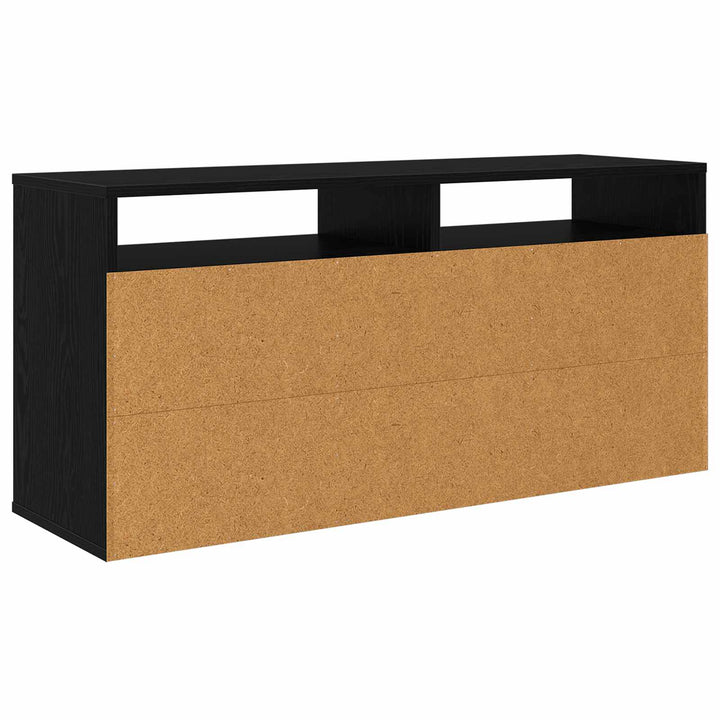 Lavbord med skuffe Sort eg 102 x 32 x 48,5 cm